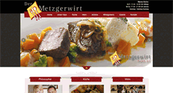 Desktop Screenshot of dermetzgerwirt.at